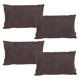 thumbnail image 1 of Cojín Riñonera Decorativa Rectangular Café Set de 4, 1 of 4