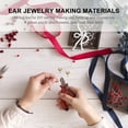 thumbnail image 5 of 2pcs Clip on Earring Converter Crystal Coil Earring Clip Backs Painless Copper Earring Components Components for DIY Non Pierced Ears Earring Accessories 4MM Golden, 5 of 5
