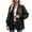 Black, variant on QUYUON Womens Sweaters Fall 2023 Cardigan Deals Long Sleeve Thick Cardigan for Women Polyester Womens Open Front Cardigan Cardigan Jacket Style Q-3891 Fall Cardigan Sweater Outerwear Coat Black S