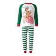 thumbnail image 2 of Fiomva Family Matching Christmas Pajamas Set Xmas Long Sleeve Sleepwear Nightwear For Couples Kids Baby, 2 of 10