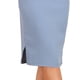 thumbnail image 5 of Falda Lápiz de Mujer Inspire Chic de Cintura Alta con Abertura y Cierre Invisible, Falda de Trabajo XS Gris Azul, 5 of 6