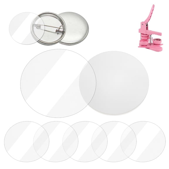 200Pcs 2.4 Inch Button Film