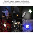 thumbnail image 3 of 26pcs Safety Reflector Pendant,kids Reflector Pendant,star Safety Reflector For School Bag Backpack Cycling Walking Running(13 Colors), 3 of 4