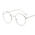 thumbnail image 1 of Minnieouse Gafas de protección contra luz azul de moda para mujer, gafas ligeras y portátiles para mujer, elegantes Lentes Marco plateado, 1 of 6