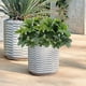 thumbnail image 3 of Zhuge 4 piezas de plantas artificiales, arbustos de seda falsos, hojas de plantas verdes artificiales, decoración central, decoración para colgar en la pared, verde, 3 of 5