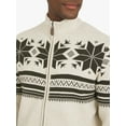 thumbnail image 5 of Chaps Men's & Big Men's Fairisle Full Zip Sweater, Sizes S-3XL, 5 of 9