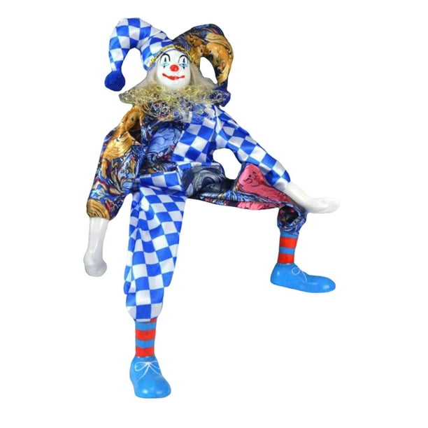 Figura de Muñeca Pintada a Mano Salvador Regalo de San Valentín Modelo de ángulo de Muñeca Decoración estilo C Muñeco Payaso