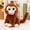 17cm, variant on Realistic Big Eye Monkey Stuffed Animals Ultra Soft Lovely Plush Toys Cuddly Plush Doll High Quality Soft Huggable Stuffed Plush Animals For Gifting(23cm)