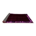 thumbnail image 2 of Ahgly Company Indoor Round Abstract Pink Modern Area Rugs, 4' Round, 2 of 4