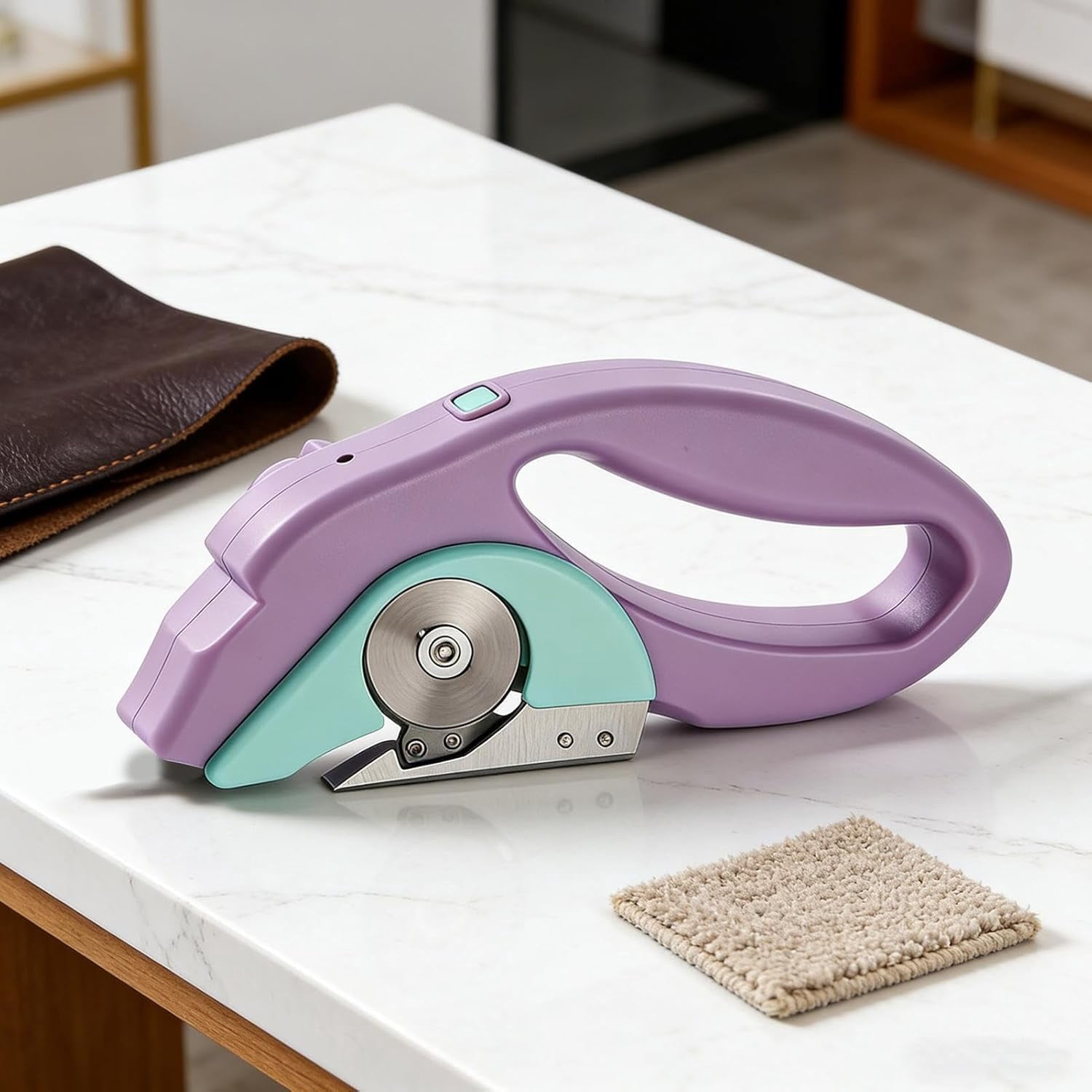 Electric Scissors for Cardboard,USB Rechargeable Ergonomic Handheld Cutting Tool - Cordless Box Cutter - for Carpet Paper Fabric Packaging Unboxing