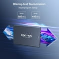 thumbnail image 2 of Kootion 256GB SATA III SSD Internal Solid State Drive 2.5” Up to 500MB/s SSD Hard Drive, 2 of 7