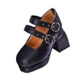thumbnail image 4 of MERIGLARE Chaussures de Poupée Échelle 1/4 Accessoires de Poupée Robustes Habillage de Poupée Rétro Mini Noir, 4 of 9