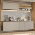 thumbnail image 2 of Cocina Integral Completa Modular Madesa Nice 240cm Crema 07, 2 of 6