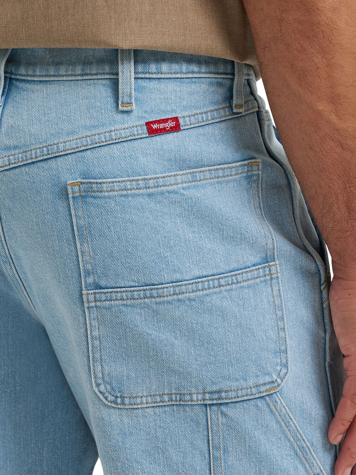 Wrangler Men's and Big Men's Relaxed Fit Carpenter Denim Short (30-50)
