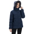 thumbnail image 3 of Wantdo Women's Recycled Recycled Winter Coat Recycled Short Warm Cotton Puffer Jacket Waterproof Winter Jacket Navy M, 3 of 12