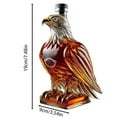 thumbnail image 2 of ACDANC Unique Eagle Whiskey Bottle – 12 Oz Glass Whisky Decanter | Bourbon Decanter for Men, Dad, Husband | Home Bar Decor & Gift for Whiskey Lovers, 2 of 7