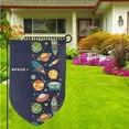 thumbnail image 3 of Wukai Space Print Garden Flag 12.5x18 Inch Double Sided Sun-resistant Rain-resistant, Wrinkle-resistant Colorfast(Only Flag), 3 of 7