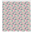 thumbnail image 3 of Ambesonne Tropical Shower Curtain, Flip Flops and Starfishes, 69"Wx75"L, Multicolor, 3 of 3