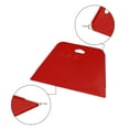 thumbnail image 3 of Unique Bargains Plastic Scraper Putty Spatula Spreader Smoothing Tools for Paint Wall Treatment Windshield 7.5" Red, 3 of 5