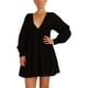 thumbnail image 4 of Free People Vestido Sugarpie A-Line para Mujer, Negro, XS, 4 of 5
