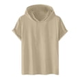 thumbnail image 7 of FSYBOA Boys T Shirts, Running Casual Short Sleeve Sports Summer Tops Coffee Size 14-16, 7 of 7