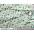 thumbnail image 2 of Soimoi Crepe Silk Fabric Cute Girl Kids Print Fabric by the Yard 42 Inch Wide, 2 of 3