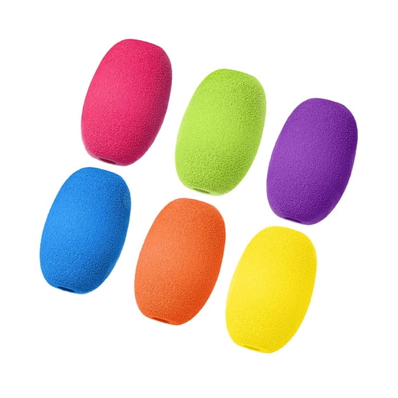 Pen Holders 6Pcs, Textured Foam Grips for Writing Fatigue Reduction & Proper Grip Training