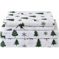 thumbnail image 1 of Twin Size Sheet Set Paisley Printed Bed Sheets for Single Bed Piece Microfiber Fitted Sheet with ” Deep Pocket & Straps Patterned Bedding Sheets & Pillowcase Set, 1 of 8