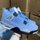 thumbnail image 2 of N I-K-E A i r-Jor-dan 4 College Blue Men's sneakers -CT8527-400, 2 of 5