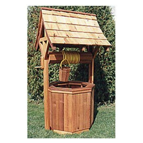 Woodcraft Project Paper Plan To Build Mystic Wishing Well - Material Not Included
