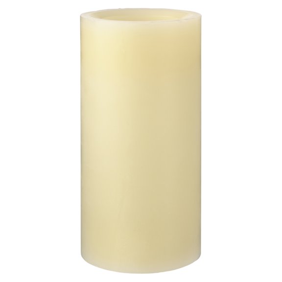 3" x 6" Cream LED Wax Pillar Candle by Ashland