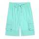 thumbnail image 1 of Pantalones Cortos para Hombre de Cintura Elástica con Bolsillos Pantalones de Verano Casuales de Color Sólido, Poliéster Ligero de Moda para la Playa, la Natación Y el Uso Diario, 1 of 6