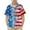 Multicolor, variant on ZACPNCV Boys USA T Shirt Kids Patriotic Flag July 4th T-Shirt Independence Day Clothes Multicolor 3-4 Years