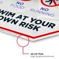 thumbnail image 6 of Pool Rules Sign, Pool Sign,, 6 of 8