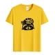 thumbnail image 5 of Camiseta de manga corta con cuello redondo para hombre y mujer de algodón con estampado de mapache divertido de Trash Danda, imprescindible para el verano, 5 of 5