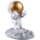 thumbnail image 1 of Soporte para teléfono de astronauta creativo, soporte para teléfono celular de astronauta, lindo y divertido soporte para teléfono inteligente para escritorio, hogar, oficina, dorado (B), 1 of 5