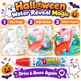 thumbnail image 5 of Timetome 3-Pack Water Painting Books for Kids Ages 3+, Reusable Water Coloring & Paint with Water Books with 3 Pens, Mess-Free Activity, 5 of 10