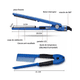 thumbnail image 2 of Set Mini Plancha Risador Y Peine Eo Safe Imports Color: Azul, 2 of 5