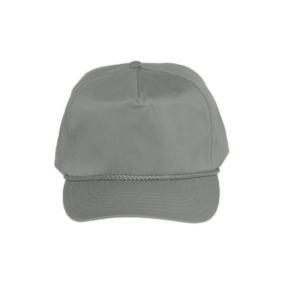 Cotton Twill Golf Cap - Grey