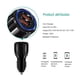 thumbnail image 5 of Injueey de coche USB Dual de 18W LED de carga rápida adaptador de carga de teléfono para 12 11 Pro Max 6 7 8 para para Cargadores de dispositivos electrónicos Negro, 5 of 6