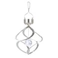 thumbnail image 1 of Mistaha Solar Powered Wind Spinner Hanging Spiral Light Solar Colorful Wind Rotating Lamp Outdoor Hanging, 1 of 8