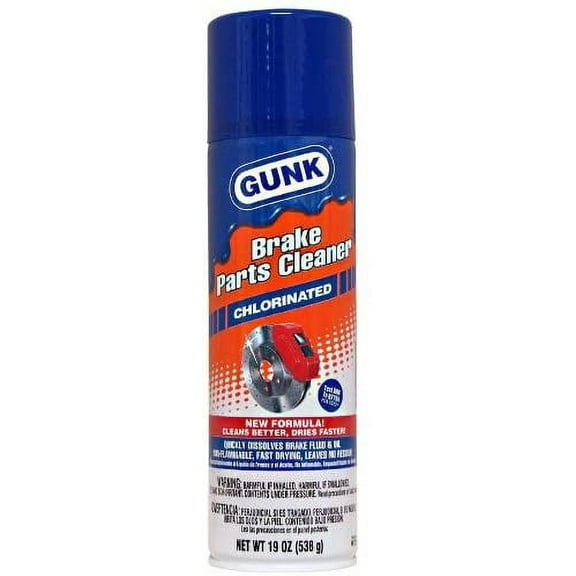Gunk Chlorinated M720-12pk Brake Parts Cleaner, 19 oz (12 Pack)