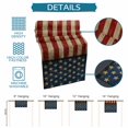 thumbnail image 6 of Burlap Table Runner 36 Inches Long,Independence Day USA Flag Vintage Non-Slip Kitchen Table Runners for Dining Room Everyday Use Party Table Decorations Patriotic Stars and Stripes, 6 of 9