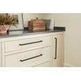 thumbnail image 4 of Miseno Mcppz1263 Studio 12-5/8" Center To Center Handle Cabinet Pull - Black, 4 of 4