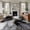 Black, variant on 6'x9' Area Rugs, Black Grey Marble Indoor Outdoor Area Rug for Living Room Bedroom, Modern Gradient Abstract Aesthetic Washable Bathroom Rugs Kitchen Floor Carpet Mats Home Decor Aesthetic