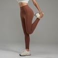 thumbnail image 4 of WAYUTE Leggings for Women High Waisted Seamless for Push up Non See Through Compression Pants Stretchy Fit Workout M, 4 of 4