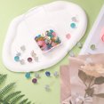 thumbnail image 4 of 50Pack Rhinestone Push Pins, 12mmx13mm Decorative Thumb Tacks, Multicolor/Gold, 4 of 7