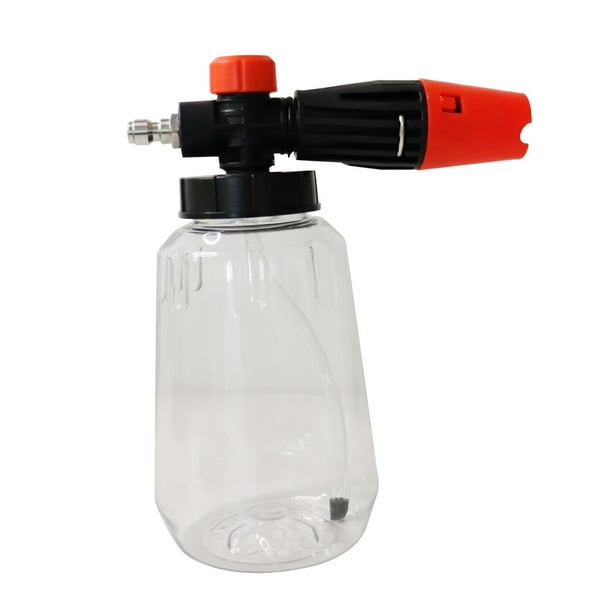 Pulverizador de espuma, botella pulverizadora de jabón, ajustable, multifuncional, portátil, manual, presurizado, para jardín, césped, lavado de claro