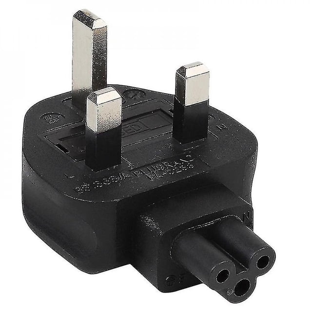 Enchufe macho de 33 pines del Reino Unido a IEC 320 C5, adaptador de corriente CA del Reino Unido a C5, enchufe del Reino Unido ELC