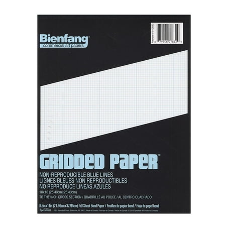bienfang gridded paper pack of 3 walmart com bienfang graph paper